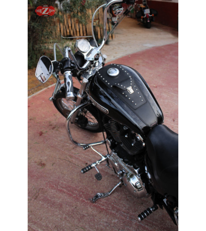 Corbata Deposito para Sportsters Harley Davidson mod, ARGOS Clasico