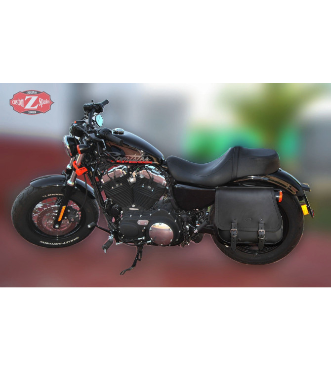 Alforja Izquierda hueco amortiguador. Para Sportster, Específica. mod, SCIPION