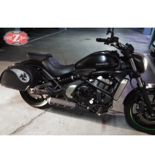 Rigid saddlebags Kawasaki Vulcan S 650 specific mod, Tribal Blades