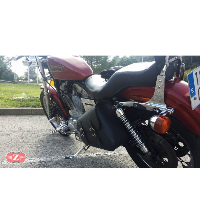 Alforja de basculante para Sportsters Harley Davidson mod, LEGION 