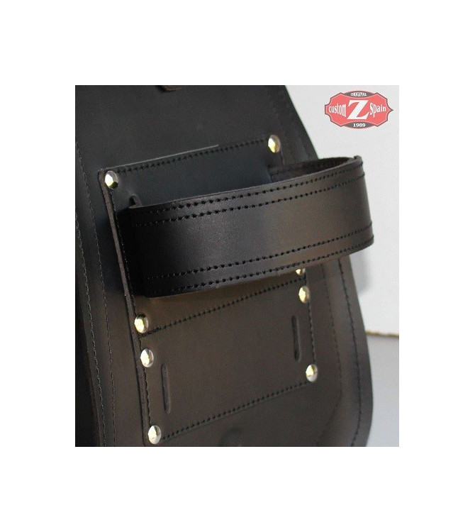 Alforja para Respaldo "SISSY BAR" - CELTIC Básica Coco Marron