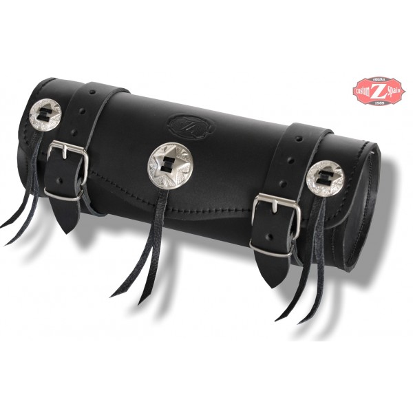 Custom leather store motorcycle tool bags