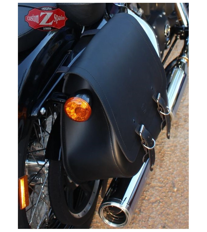 Alforja Izquierda hueco amortiguador. Para Sportster, Específica. mod, SCIPION
