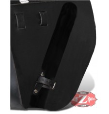 Left saddlebag for Sportster hollow cushion. Specific. mod, black CENTURION Basica