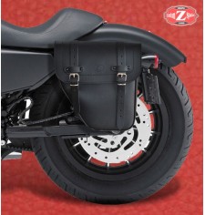 Left saddlebag for Sportster hollow cushion. Specific. mod, black CENTURION Basica