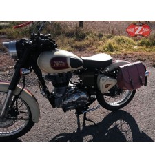 Royal Enfield Bullet Classic Saddlebag. Right Side mod, BANDO Basic.