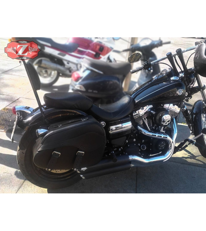 Alforjas para Dyna Harley Davidson Adaptadas especificas mod, LEPANTO Basicás 