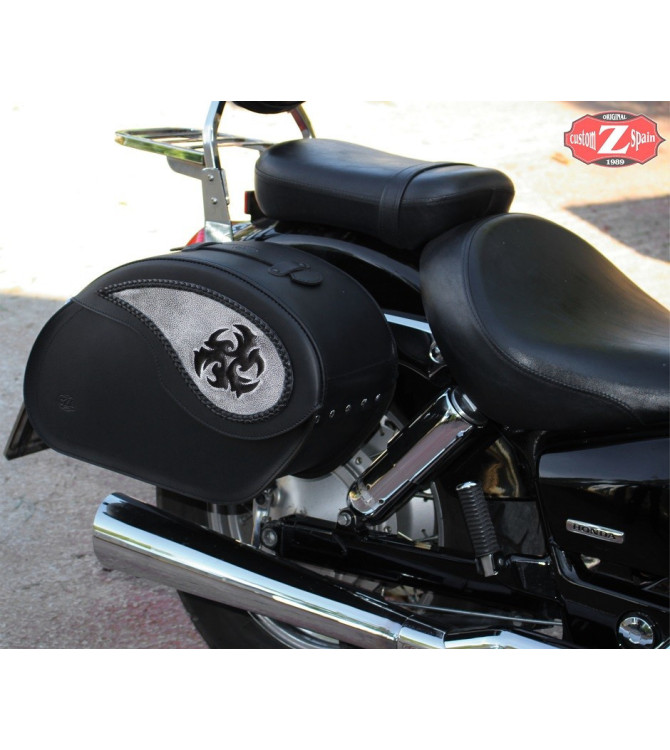 Alforjas Especificas Honda Shadow 750 mod, Tribal Aspas Rigidas 