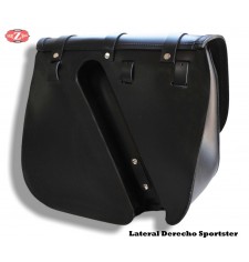 Saddlebags for Harley Davidson Sportster - mod, TRAJANO 