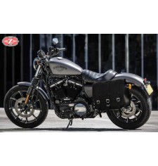 Alforja Izquierda Sportster hueco amortiguador TRAJANO Básica Especifica.