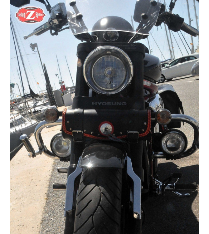 Custom Classic tool bag 1 concho Twisted red 29 cm x 11 Ø