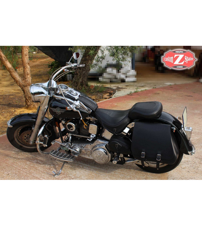 Saddlebag spécifique Softail Harley Davidson. mod, BIG SCIPION Basic Gauche