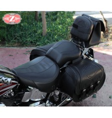 Alforjas - Softail Deluxe -  Harley Davidson - mod, CAMPEADOR Celtic con personalizada escudo HD