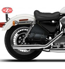 Single-Swingarm Bag - Saddlebags for tilting - mod, ODIN - black left.