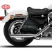 Alforja de basculante - Sportster 883-1200 - mod, ODIN - negra.