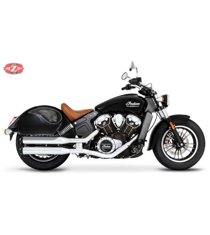 Sacoches pour mod Indian Scout  sixty (VENDETTA VS chef indien) spécifique