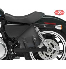 Alforja para Sportster 883/1200 Harley Davidson - GADIZ Básica Específica - Negra