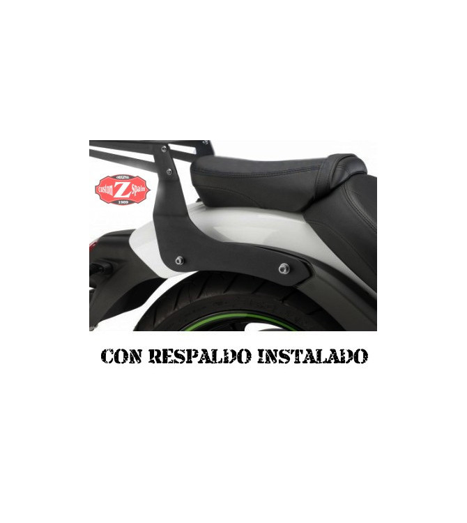 Soportes de Klickfix para Kawasaki Vulcan S 650 que tengan Respaldo trasero