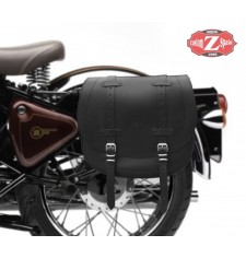 Royal Enfield Bullet Classic Saddlebag. Left Side mod, BANDO Basic.