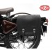 Royal Enfield Bullet Classic Saddlebag. Left Side mod, BANDO Basic.