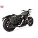 Satteltasche für Sportster - Harley Davidson - BANDO-Zug - mit Platz für Dämpfer - Recht - Spezifische