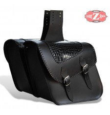 Saddlebags Triumph Bonneville T100 - T120 Specific model FARAON Black coco