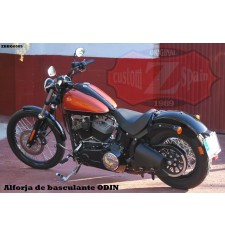 Alforja de basculante para Sportsters mod. LIVE to RIDE Izquierda cuero 