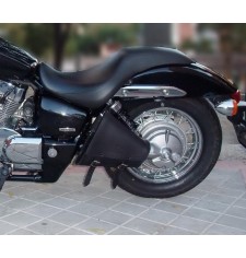 Alforja de basculante para Sportsters mod. LIVE to RIDE Izquierda cuero 