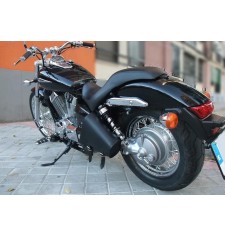 Alforja de basculante para Sportsters mod. LIVE to RIDE Izquierda cuero 