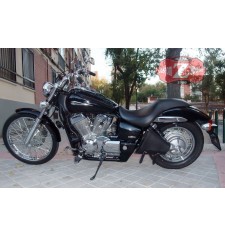 Alforja de basculante para Sportsters mod. LIVE to RIDE Izquierda cuero 