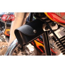 Custom leather bag Lock brake disc