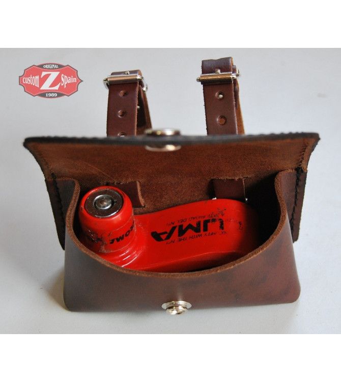 Custom leather bag Lock brake disc