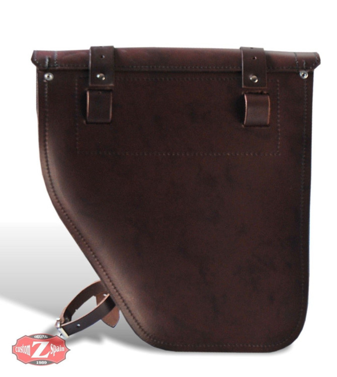 Saddlebag - Right - CENTURION Brown Leather