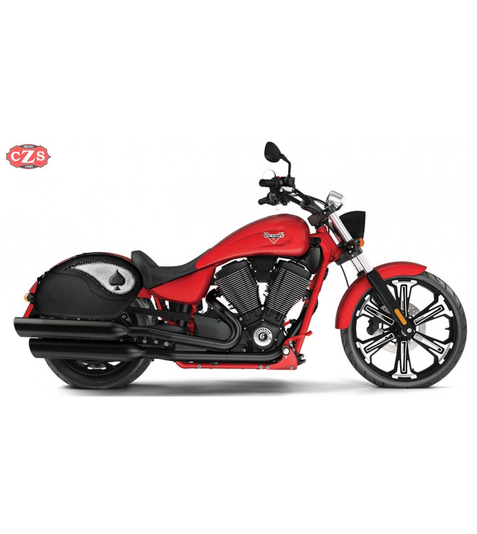 victory highball saddlebags