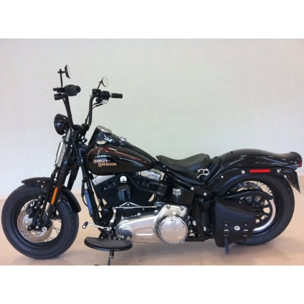 swing arm saddlebag for softail