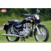 Bolsa herramientas para Royal Enfield - Bullet Classic - Básica - Plano - Negro