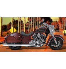 Rigid Saddlebags - NAPOLEON Basic - Brown