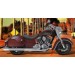 Rigid Saddlebags - NAPOLEON Basic - Brown