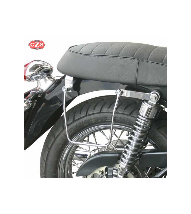 Alforjas para Triumph Bonneville. T100 - T120 mod, APACHE Básicas Especificas Marrón