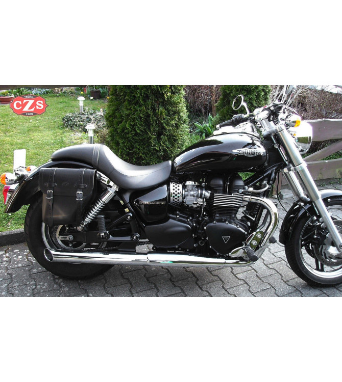 Alforja Triumph Speedmaster 900 -  mod, CENTURIÓN Derecha-  Específica - Negra