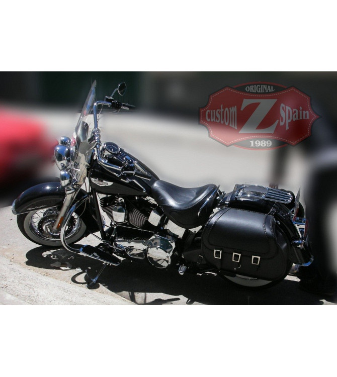 Hard saddlebags for softail hot sale