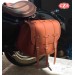 Left saddlebag - Sportster - hollow cushion - TRAJANO Basic - Color Brown - Specifies course.