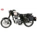 Alforja - Royal Enfield - Bullet Classic 350/500cc - mod, CENTURIÓN - Izquierda - Específica - Negro