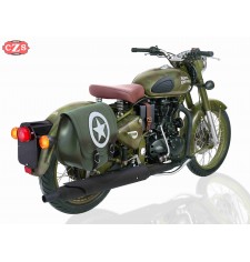 Alforja para Royal Enfield Battle Green - mod, SPARTA Army Star - Derecha - Específica 