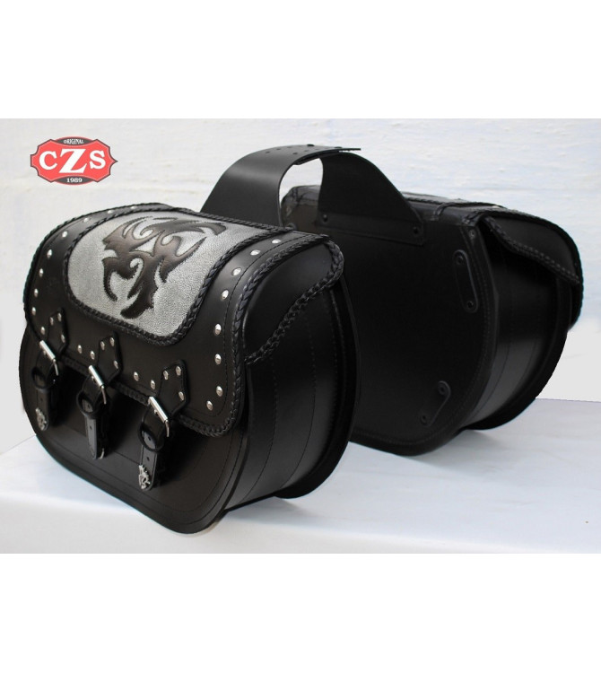 Juego de Alforjas IBER Tribal Redondo Celtic Clasicas