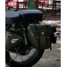 Linke Satteltasche Royal Enfield Battle Green 350 / 500cc mod, CENTURION PLATOON Basis Spezifische