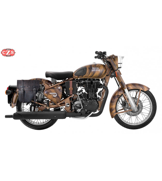 Alforja DERECHA - Royal Enfield Desert Storm 350/500cc - mod, CENTURIÓN Específica - Old Rat