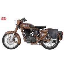 Alforja Royal Enfield Desert Storm 350/500cc - mod, CENTURIÓN Old Rat  - Izquierda - Específica 