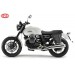 Alforja Moto Guzzi V7 III - mod, CENTURIÓN Izquierda -  Específica - Negra.