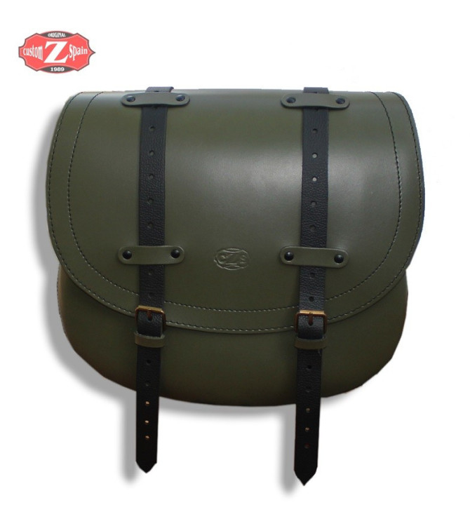 Satteltasche für Sportster - Harley Davidson - BANDO-Zug - mit Platz für Dämpfer - Spezifische